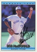1992 Donruss Base Set #588 Bob McDonald