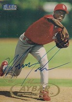 1998 Fleer Tradition #95 Manny Aybar