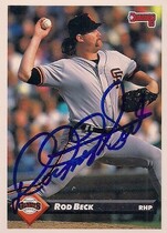 1993 Donruss Base Set #420 Rod Beck