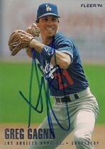 1996 Fleer Dodgers #7 Greg Gagne