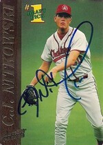 1995 Action Packed Base Set #61 C.J. Nitkowski