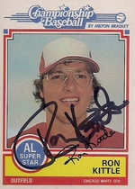 1984 Topps Milton Bradley #NNO Ron Kittle