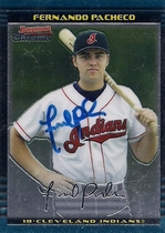 2002 Bowman Chrome Draft #BDP78 Fernando Pacheco