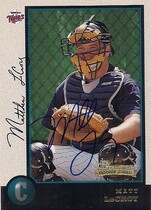 1998 Bowman Base Set #405 Matt LeCroy