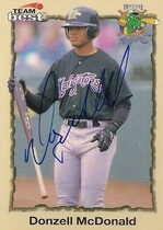 1998 Best Base Set #76 Donzell McDonald
