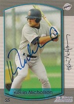 2000 Bowman Base Set #196 Kevin Nicholson