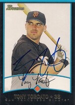 2001 Bowman Base Set #176 Tony Torcato