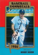 1980 TCMA Baseball Immortals #192 Bobby Doerr