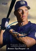 1995 Upper Deck Minors #141 Todd Dunn