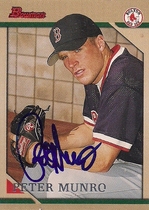 1996 Bowman Base Set #291 Pete Munro