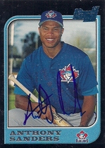 1997 Bowman Base Set #127 Anthony Sanders