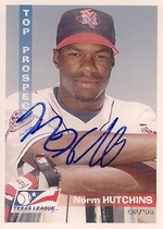 1998 Grandstand Texas League Top Prospects #NNO Norm Hutchins
