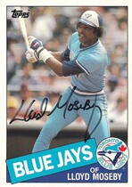 1985 Topps Super #39 Lloyd Moseby