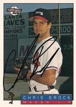 1993 Fleer Excel #152 Chris Brock