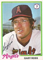 1978 Topps Base Set #291 Gary Ross