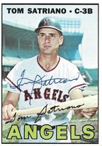 1967 Topps Base Set #343 Tom Satriano