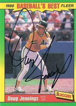 1988 Fleer Baseballs Best #22 Doug Jennings