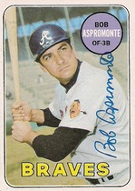 1969 Topps Base Set #542 Bob Aspromonte