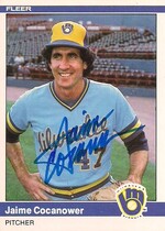 1984 Fleer Update #28 Jamie Cocanower