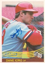 1984 Donruss Base Set #571 Dane Iorg