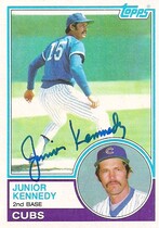 1983 Topps Base Set #204 Junior Kennedy