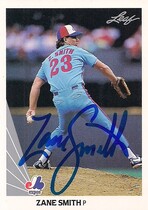 1990 Leaf Base Set #238 Zane Smith