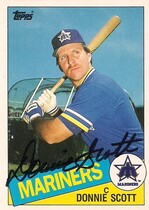 1985 Topps Traded #105 Donnie Scott