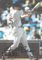 1996 Fleer Base Set #538 David Bell