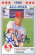 1988 Team Issue Southern League All Stars Jennings #5 Keith Lockhart