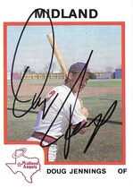 1987 ProCards Midland Angels #16 Doug Jennings