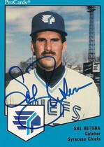 1989 ProCards Syracuse Chiefs #802 Sal Butera