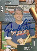 1992 Fleer ProCards Greenville Braves #1168 Grady Little