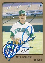 1988 ProCards Denver Zephyrs #1275 Mark Knudson