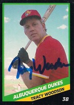 1988 CMC Albuquerque Dukes #17 Tracy Woodson