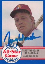 1988 ProCards Triple A All Stars #3 Tracy Woodson