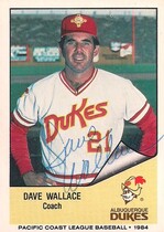 1984 Cramer Albuquerque Dukes #245 Dave Wallace