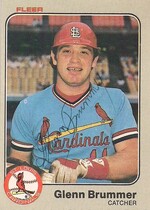1983 Fleer Base Set #4 Glenn Brummer
