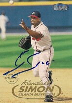 1998 Fleer Tradition #62 Randall Simon