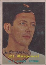 1957 Topps Base Set #191 Joe Margoneri