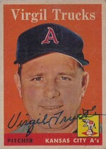 1958 Topps Base Set #277 Virgil Trucks