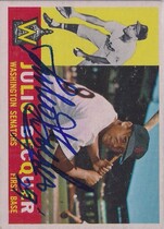 1960 Topps Base Set #271 Julio Becquer