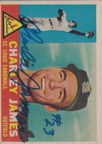 1960 Topps Base Set #517 Charlie James