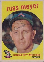 1959 Topps Base Set #482 Russ Meyer