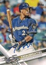 2017 Topps Base Set #182 Keon Broxton