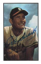 1983 Card Collectors Company 1953 Bowman Color Reprint #151 Joe Adcock