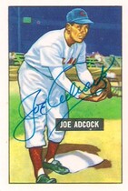 1986 Card Collectors Company 1951 Bowman Reprint #323 Joe Adcock