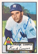 1983 Topps Reprint 52 #307 Frank Campos