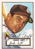 1983 Topps Reprint 52 #284 Hank Arft