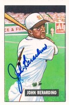 1986 Card Collectors Company 1951 Bowman Reprint #245 Johnny Berardino