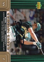 2006 Upper Deck Ovation Curtain Calls #CC-BC Bobby Crosby